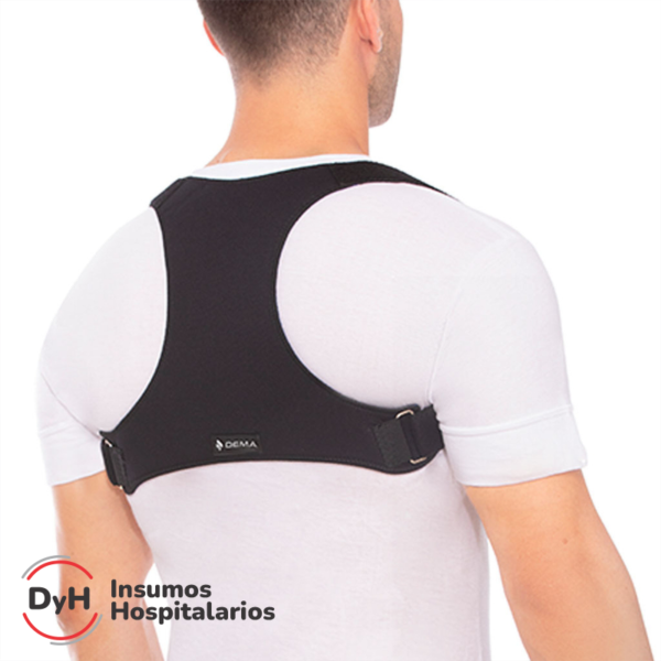 chaleco corrector postural neoprene deportivo